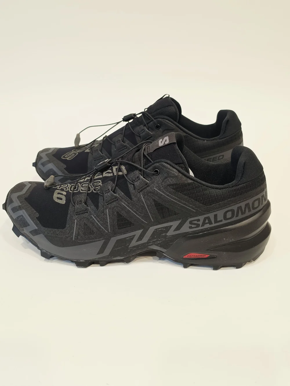Salomon Speedcross 6 Trail Running Shoes - Black US Size 10.5